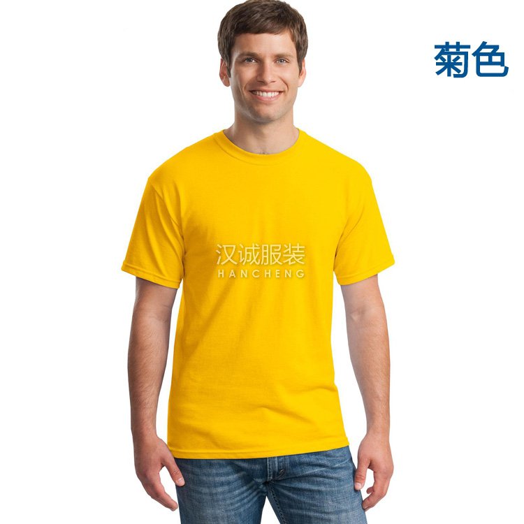 菊色男士t恤衫