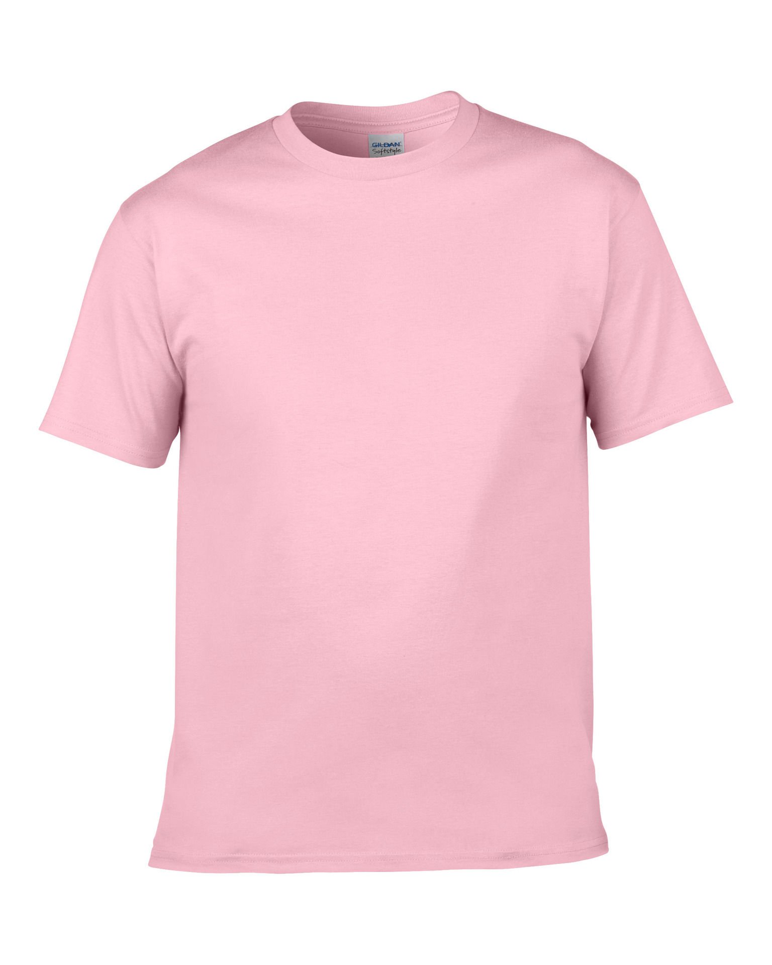 粉色纯棉文化衫