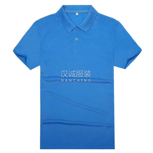 蓝色POLO衫款式